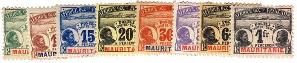 n°9/16* - Timbre MAURITANIE Taxe n°9/16* - Timbre MAURITANIE Taxe
