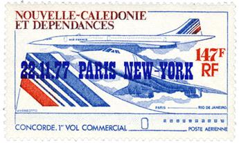 n.o 181 -  Sello Nueva Caledonia Correo aéreo