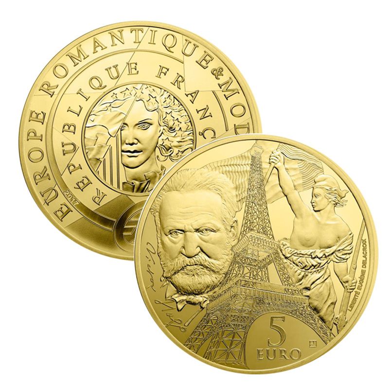 BE : 5 EUROS OR - FRANCE 2017 - EUROPA BE : 5 EUROS OR - FRANCE 2017 - EUROPA