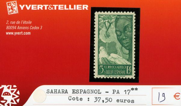 SAHARA ESPAGNOL PA - n°17** SAHARA ESPAGNOL PA - n°17**