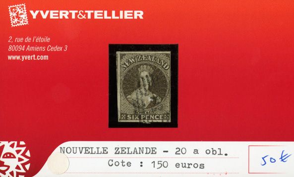 NOUVELLE-ZELANDE - n°20a obl. NOUVELLE-ZELANDE - n°20a obl.