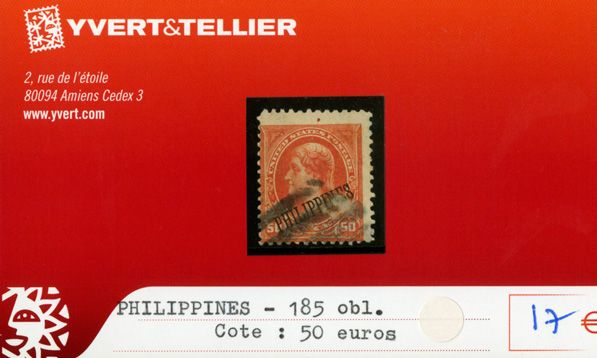 PHILIPPINES - n°185 obl. PHILIPPINES - n°185 obl.