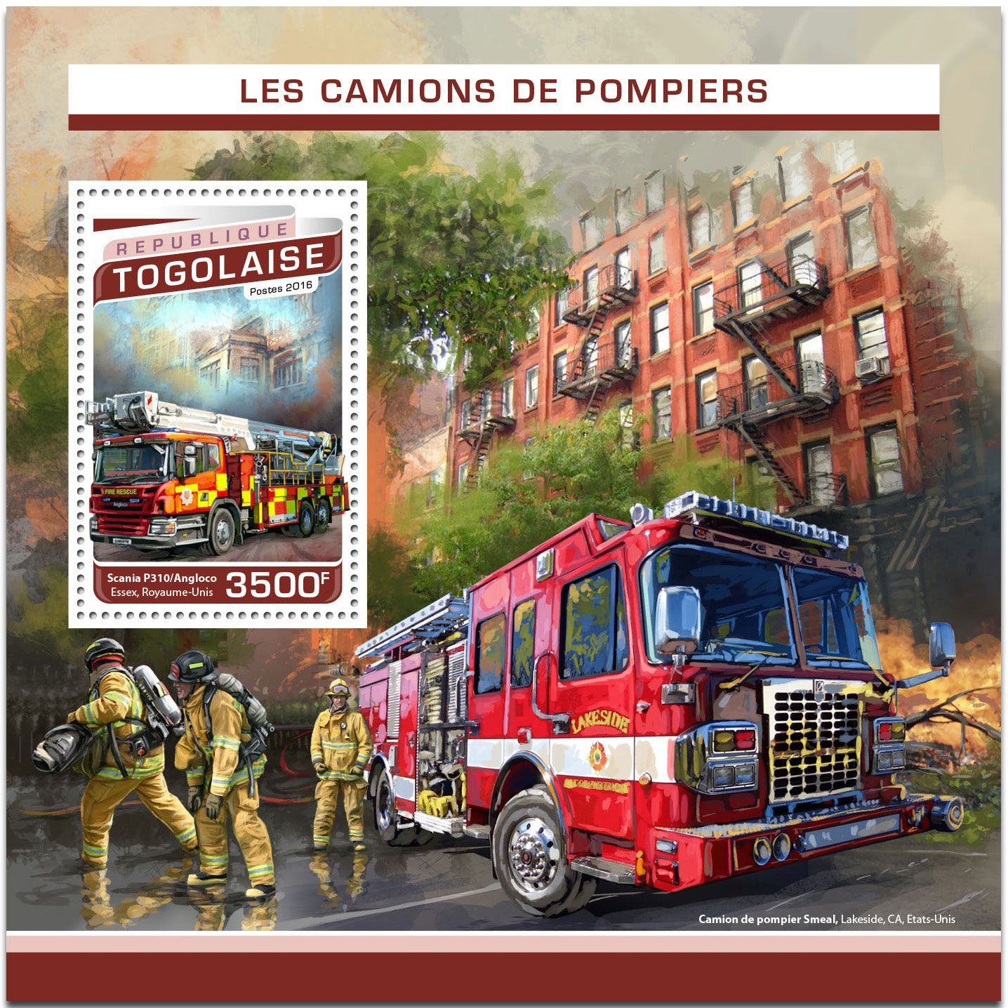 n° 1185 - Timbre TOGO Blocs et feuillets n° 1185 - Timbre TOGO Blocs et feuillets