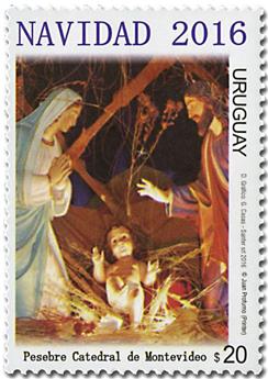 n° 2820 - Timbre URUGUAY Poste