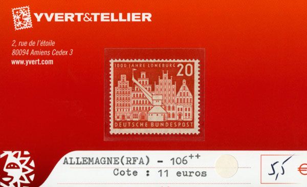 ALLEMAGNE FEDERALE - n°106** ALLEMAGNE FEDERALE - n°106**