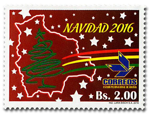 n° 1597/1598 - Timbre BOLIVIE Poste