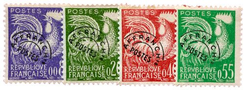 n°119/122** (120*) - Timbre FRANCE Préoblitérés n°119/122** (120*) - Timbre FRANCE Préoblitérés