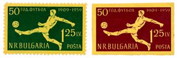 n°987/988* - Timbre BULGARIE Poste