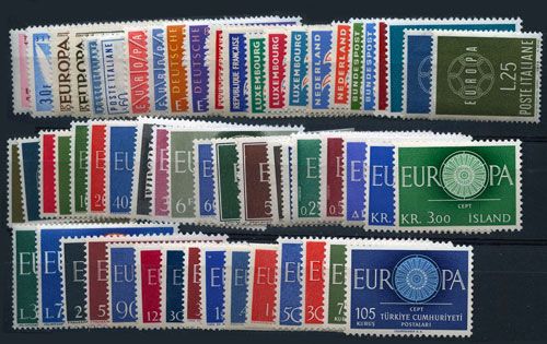 Europa : Collection entre 1956 et 1960 neuf* Europa : Collection entre 1956 et 1960 neuf*