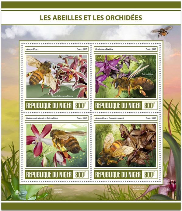 n° 4115/4118 - Timbre NIGER Poste n° 4115/4118 - Timbre NIGER Poste
