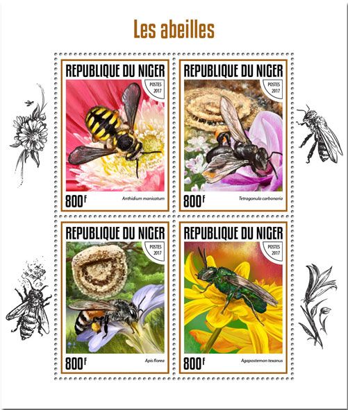 n° 4275/4278 - Timbre NIGER Poste n° 4275/4278 - Timbre NIGER Poste