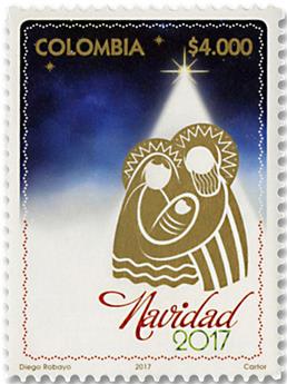 n° 1852 - Timbre COLOMBIE Poste