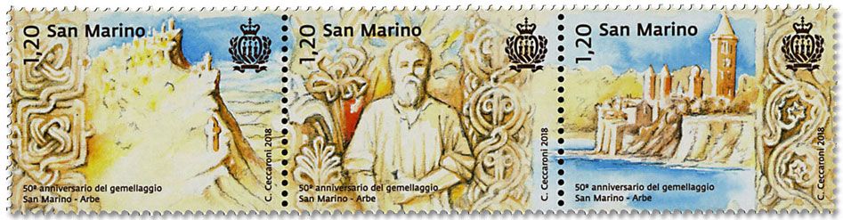 n° 2532/2534 - Timbre SAINT-MARIN Poste n° 2532/2534 - Timbre SAINT-MARIN Poste