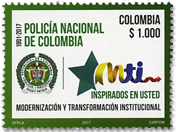 n° 1853 - Timbre COLOMBIE Poste n° 1853 - Timbre COLOMBIE Poste