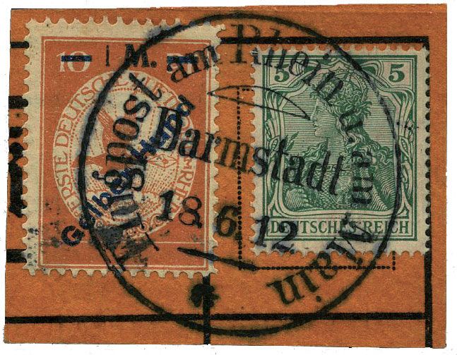 ALLEMAGNE EMPIRE : Michel IV obl. ALLEMAGNE EMPIRE : Michel IV obl.