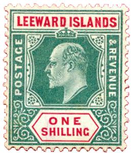 n°42* - Timbre LEEWARD Poste n°42* - Timbre LEEWARD Poste