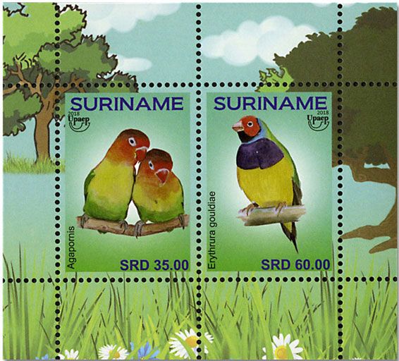 n° 138 - Timbre SURINAM Blocs et feuillets n° 138 - Timbre SURINAM Blocs et feuillets