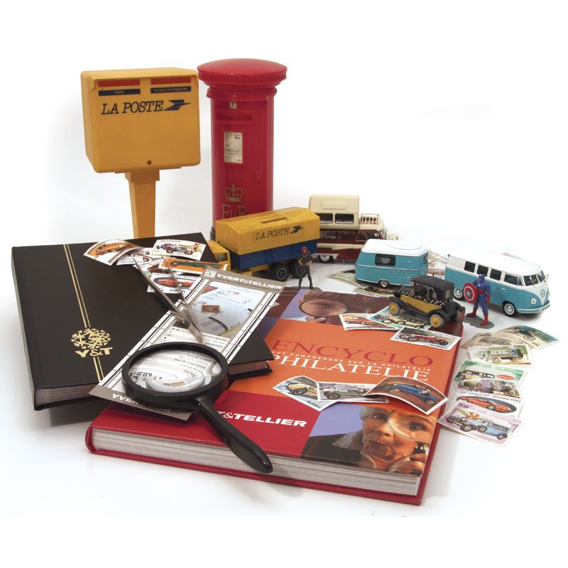Kit pour les "Petits Timbrés" (avec Classeur Perfecta - Noir et Encyclophilatélie) Kit pour les "Petits Timbrés" (avec Classeur Perfecta - Noir et Encyclophilatélie)