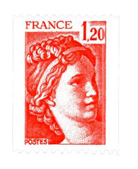 n.o 1981Ba -  Sello Francia Correos