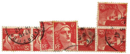 n°721A obl. - Timbre FRANCE Poste n°721A obl. - Timbre FRANCE Poste