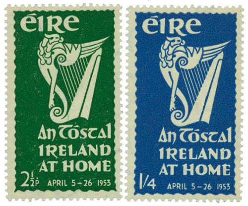 n°118/119** - Timbre IRLANDE Poste n°118/119** - Timbre IRLANDE Poste