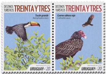 n° 2906/2907 - Timbre URUGUAY Poste