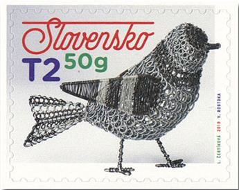 n° 760 - Timbre SLOVAQUIE Poste