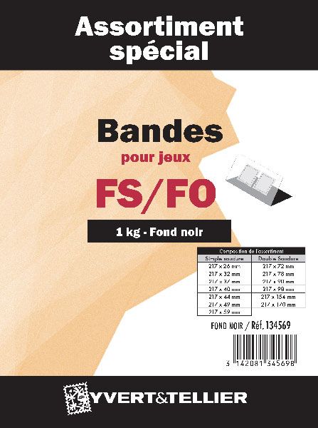 Selection of strips (black background) - 500g. Selection of strips (black background) - 500g.