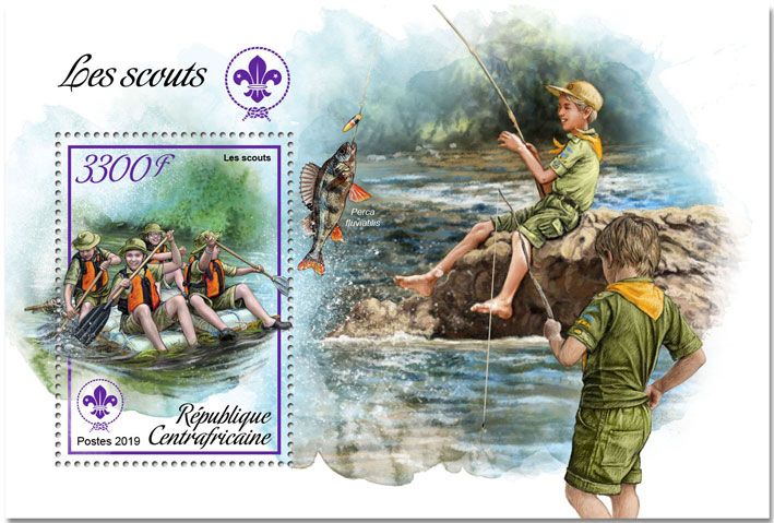 n° 1407 - Timbre CENTRAFRICAINE Blocs et feuillets n° 1407 - Timbre CENTRAFRICAINE Blocs et feuillets
