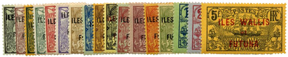 n°1/17* - Timbre WALLIS ET FUTUNA Poste n°1/17* - Timbre WALLIS ET FUTUNA Poste