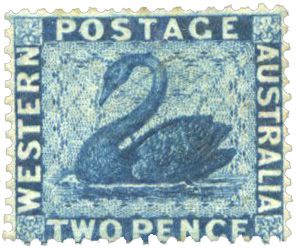 n°10* - Timbre AUSTRALIE OCCIDENTALE Poste n°10* - Timbre AUSTRALIE OCCIDENTALE Poste