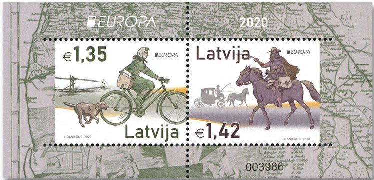 n° 44 - Timbre LETTONIE Blocs et feuillets n° 44 - Timbre LETTONIE Blocs et feuillets
