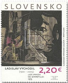 n° 806 - Timbre SLOVAQUIE Poste