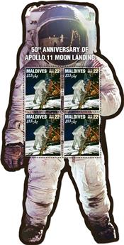 n° F6973 - Timbre MALDIVES Poste
