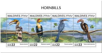 n° 6526/6529 - Timbre MALDIVES Poste