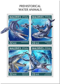 n° 6567/6570 - Timbre MALDIVES Poste