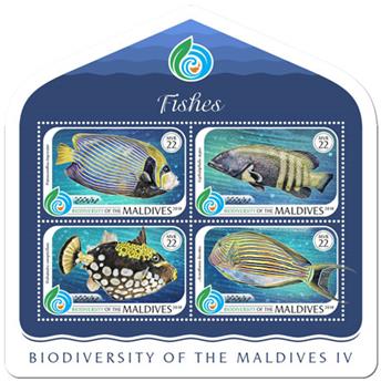 n° 6671/6674 - Timbre MALDIVES Poste