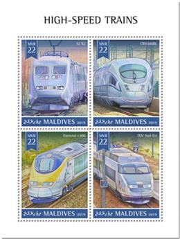 n° 6913/6916 - Timbre MALDIVES Poste