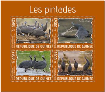 n° 9993/9996 - Timbre GUINEE Poste