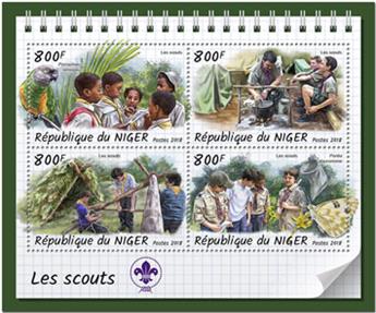 n° 4701/4704 - Timbre NIGER Poste