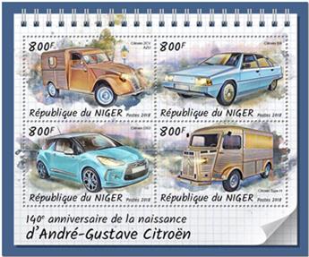 n° 4721/4724 - Timbre NIGER Poste