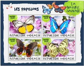 n° 6572/6575 - Timbre TOGO Poste