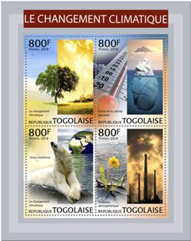 n° 7030/7033 - Timbre TOGO Poste
