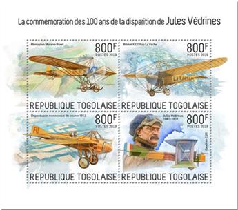 n° 7255/7258 - Timbre TOGO Poste