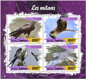 n° 7862/7865 - Timbre TOGO Poste