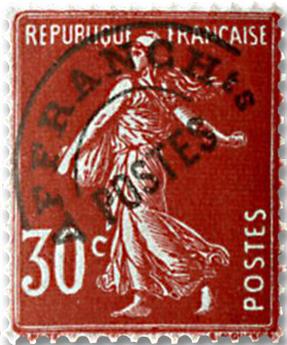 n.o 61 -  Sello Francia Precancelados