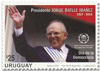 n° 3009 - Timbre URUGUAY Poste