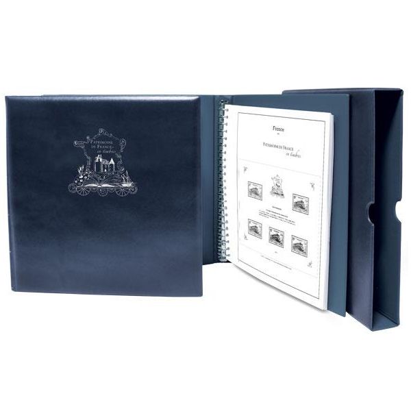 PATRIMOINE DE FRANCE EN TIMBRES : Album SUPRA accompagné des pages d´album (2019/2021) PATRIMOINE DE FRANCE EN TIMBRES : Album SUPRA accompagné des pages d´album (2019/2021)
