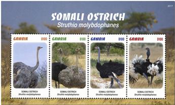 n° 6112/6115 - Timbre GAMBIE Poste