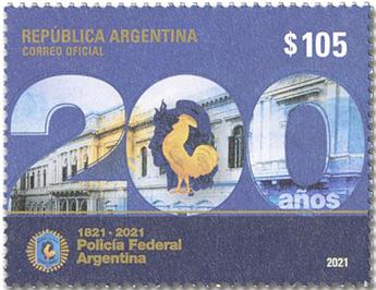 n° 3242 - Timbre ARGENTINE Poste